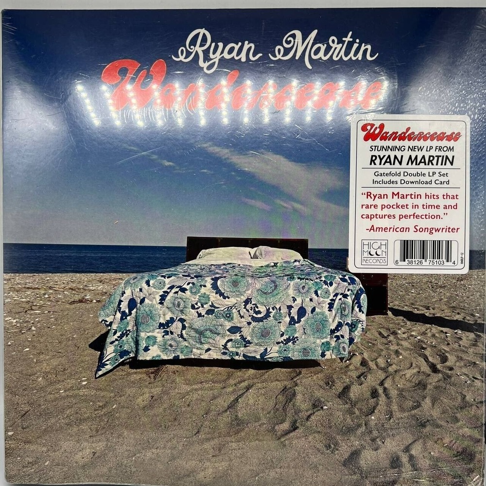 Ryan‎ Martin Wandercease Vinyl LP Album New Sealed
